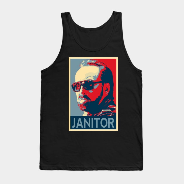 The Janitor Tank Top by dolanjaran